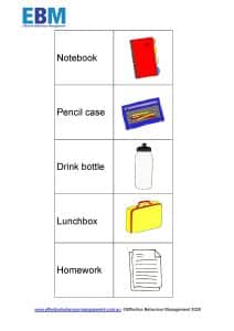 Backpack Checklist